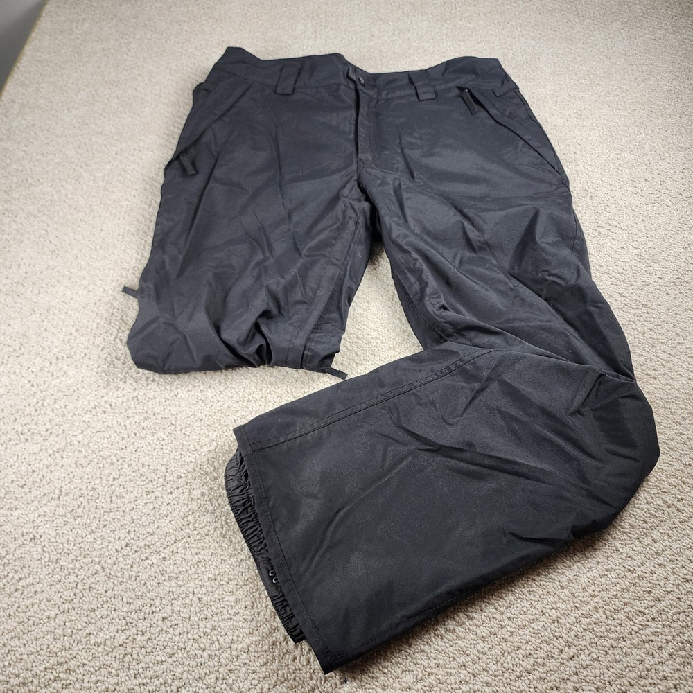 686 Standard Shell Pant Mens Large Black infiDRY 5K Waterproof Snowboard Nylon